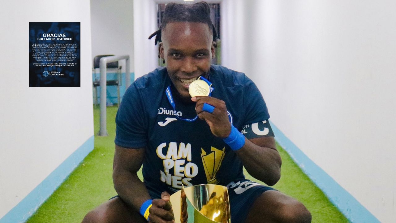 Motagua se despide de Rubilio Castillo luego de que este firmara con su nuevo equipo