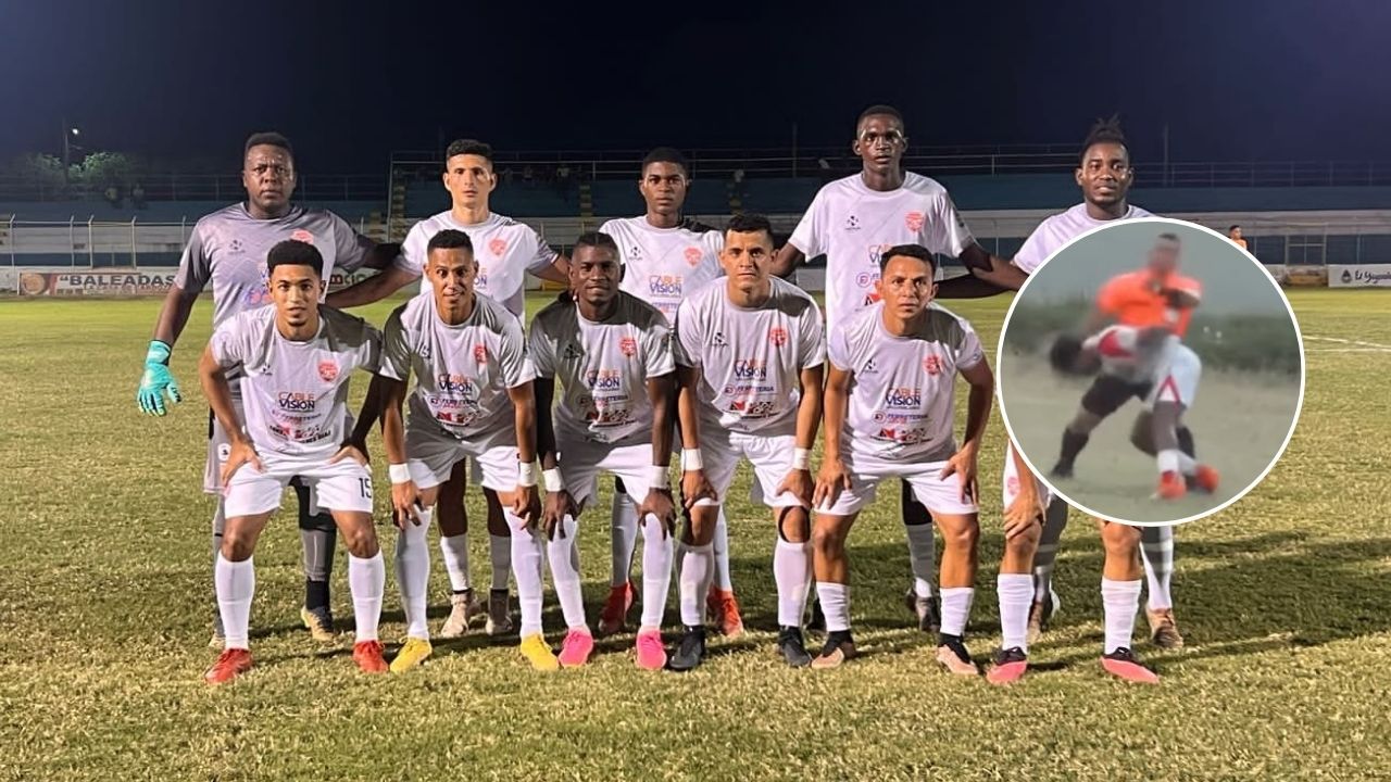 Atlético Sanjuaneño toma decisión final con futbolista que golpeó a un árbitro hondureño