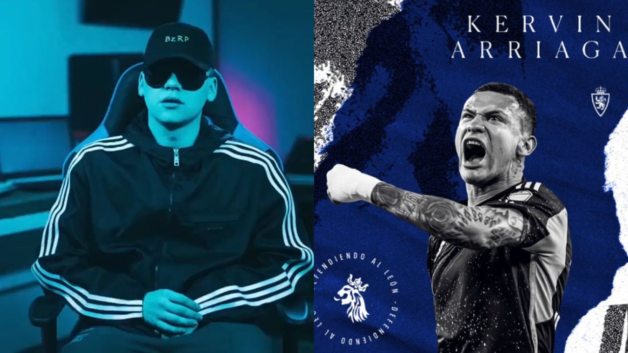 Bizarrap reacciona al fichaje de Kervin Arriaga por el Real Zaragoza y le deja mensaje