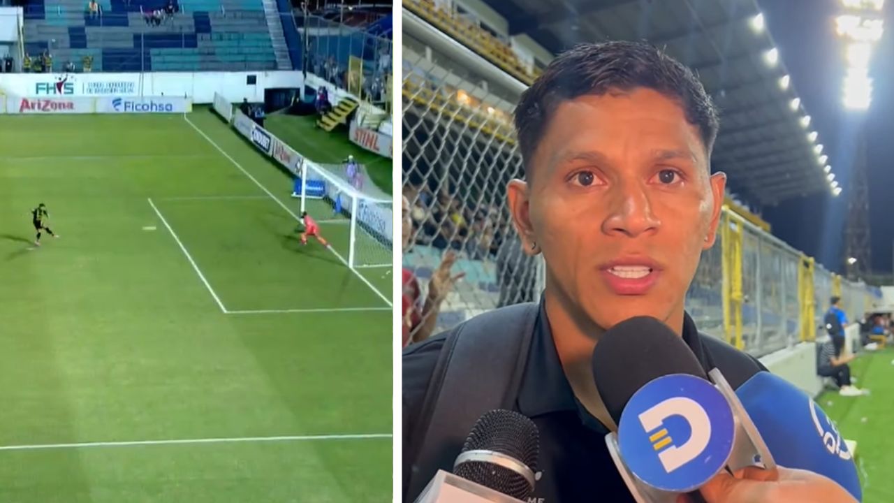 Brayan Moya revela por qué falló el penal ante Olimpia y se ilusiona con este Real España