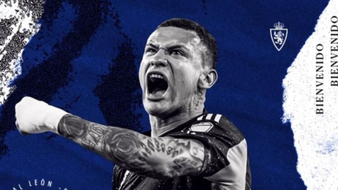Kervin Arriaga se despide del Partizán y es nuevo jugador del Real Zaragoza de España