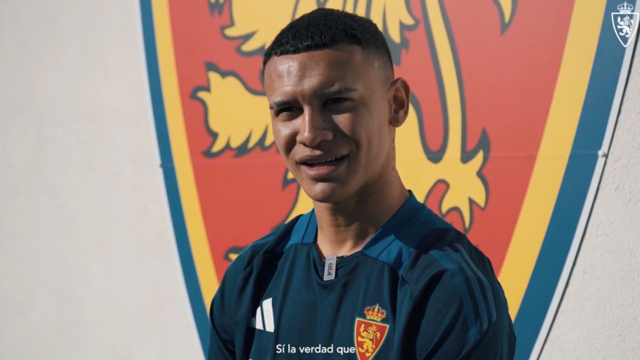 Kervin Arriaga hace promesa tras su llegada al Zaragoza de España