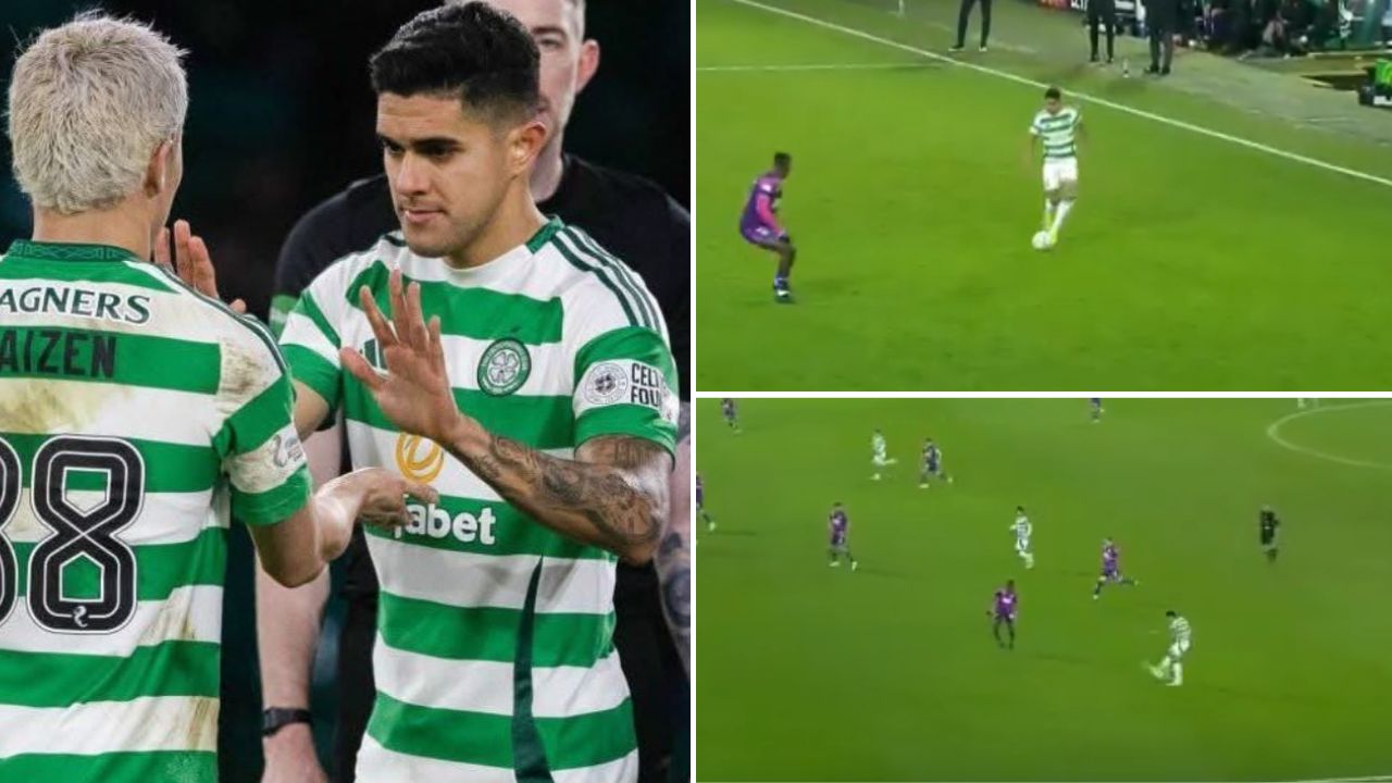 Luis Palma aprovecha la oportunidad del Celtic y se luce en pocos minutos