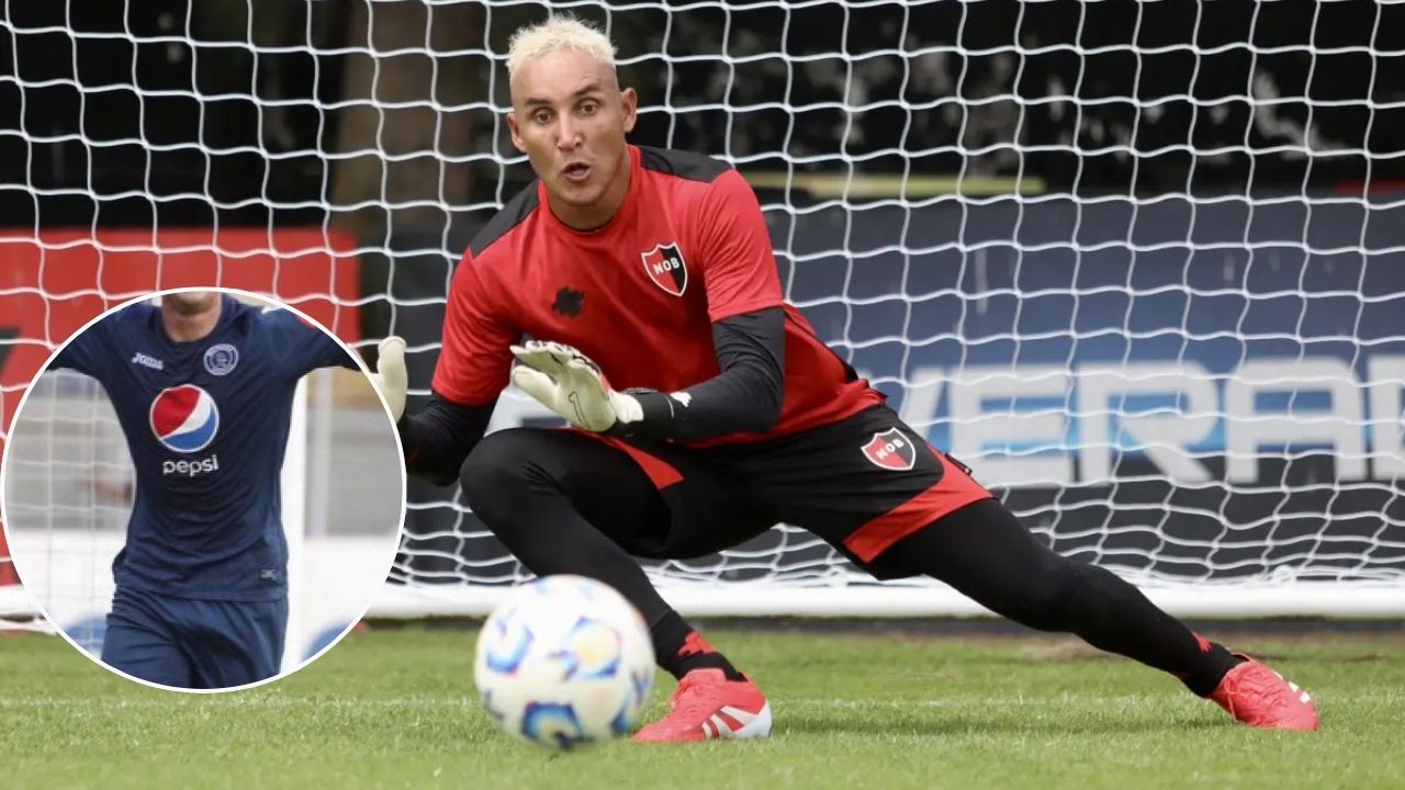 Exjugador de Motagua será compañero de Keylor Navas en el Newell's Old Boys