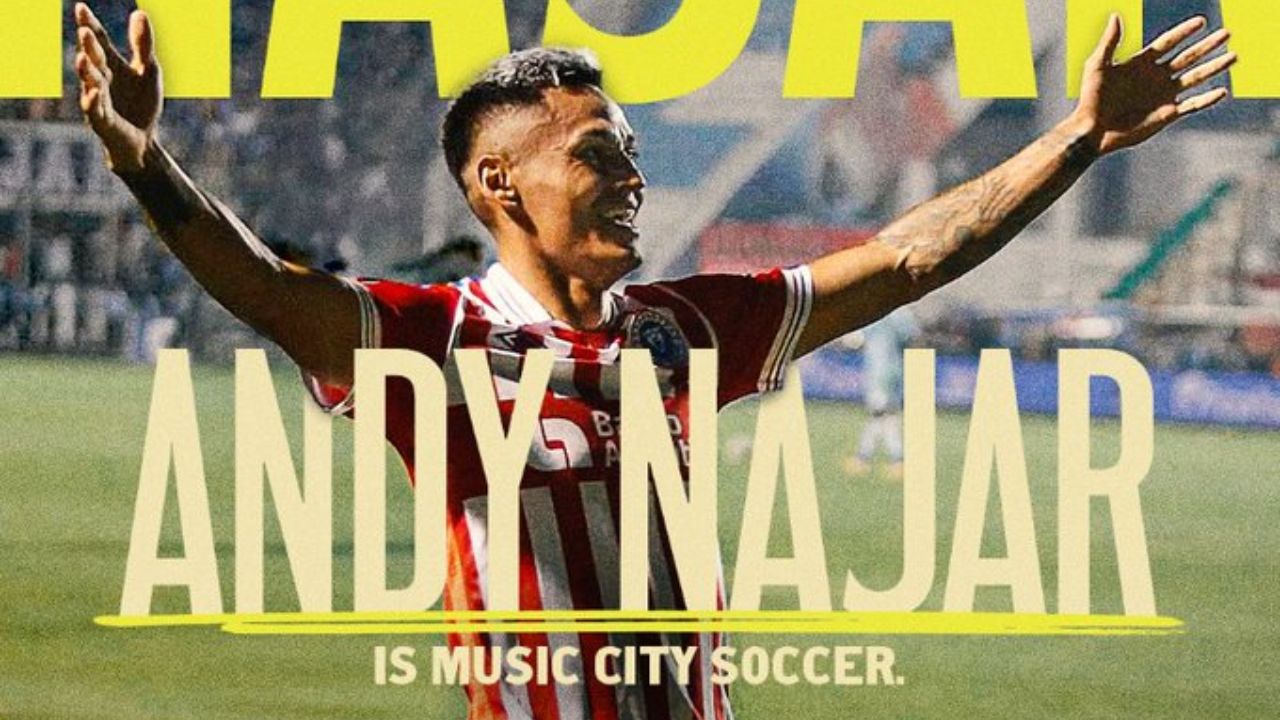 Nasville SC hace oficial fichaje de Andy Najar y revela por cuánto firmó