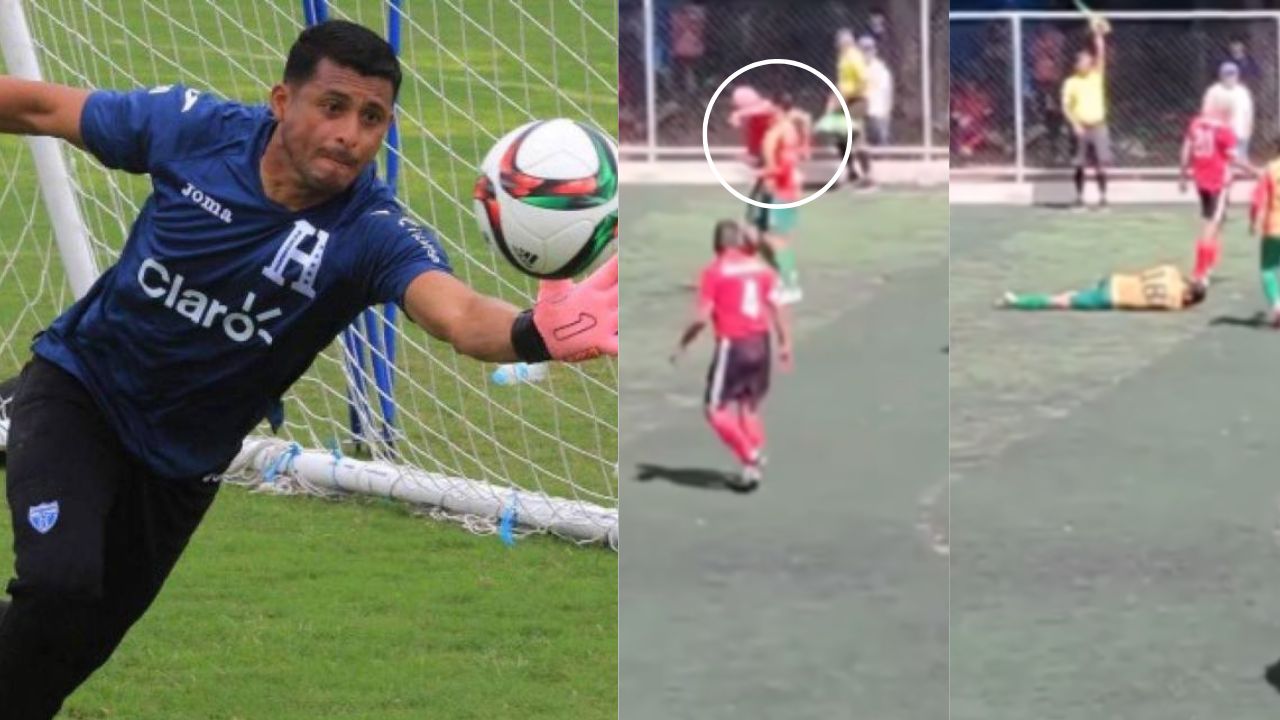 Noel Valladares sufre terrible agresión en pleno partido de Liga Mayor