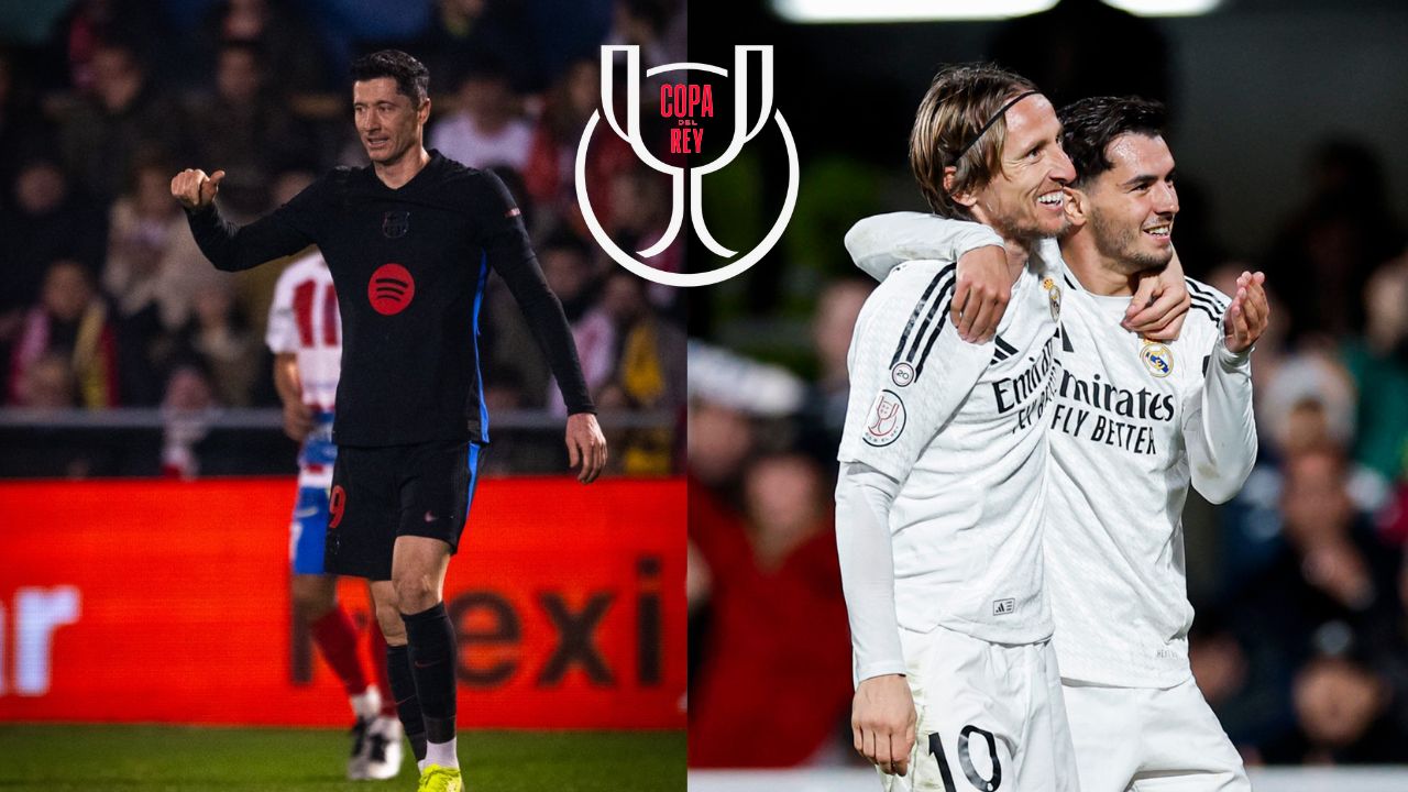 Real Madrid y Barcelona con duros rivales tras sorteo de octavos en la Copa del Rey 2025