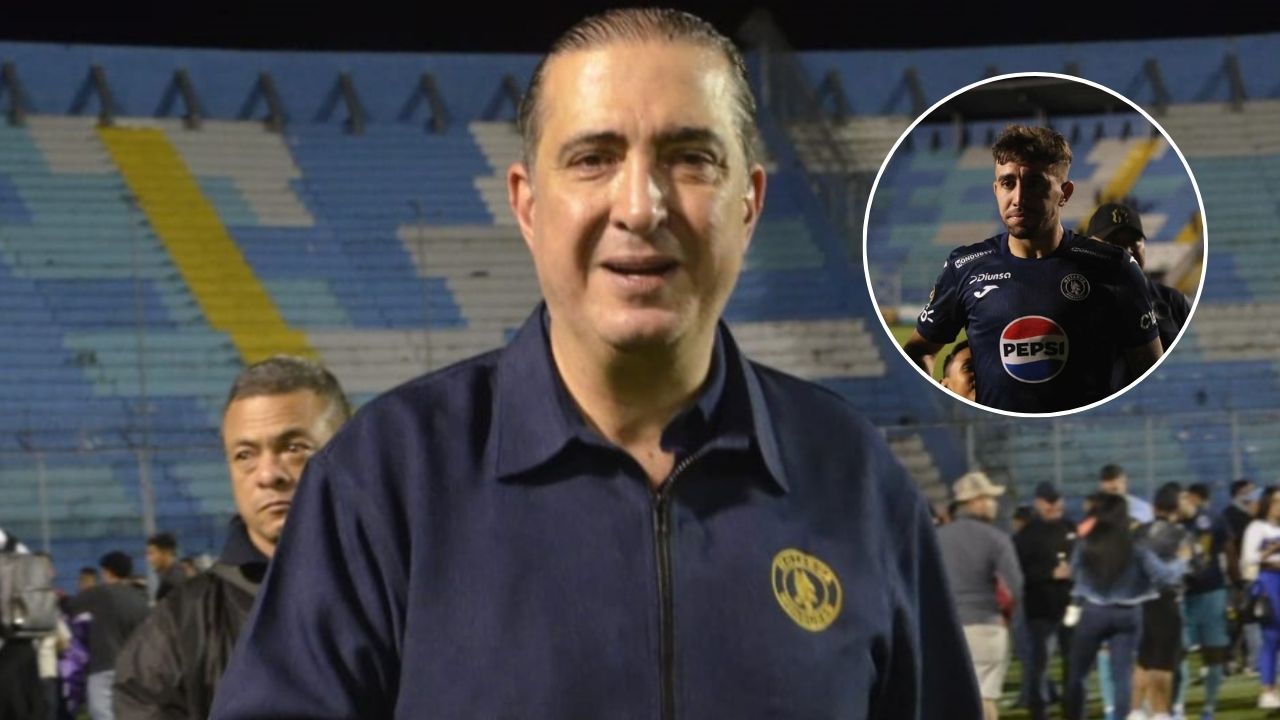 Presidente del Motagua anuncia fichaje de nuevo delantero tras salida de Agustín Auzmendi