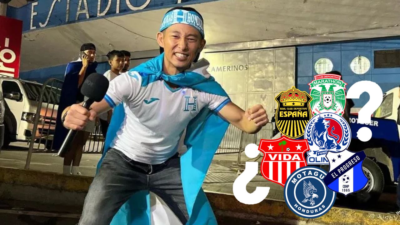 Shin Fujiyama confiesa el equipo hondureño que apoya y lo hace sufrir
