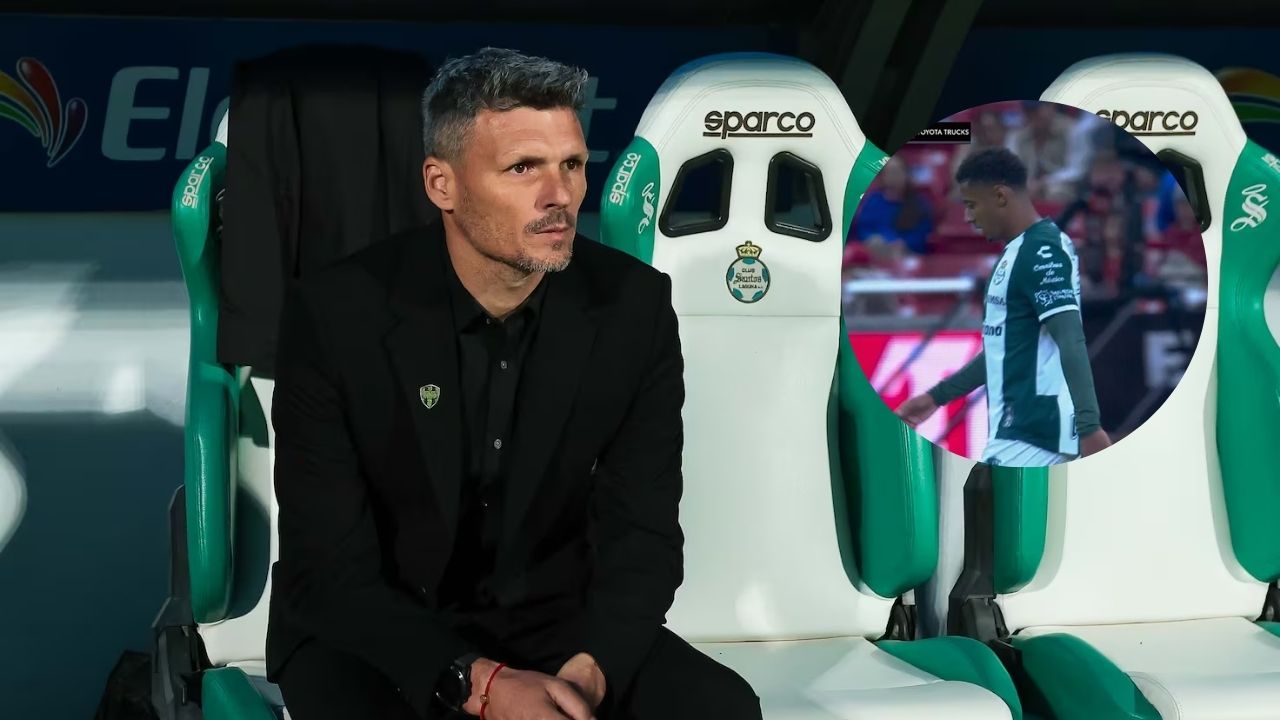 La reacción del técnico del Santos Laguna tras la derrota ante Chivas