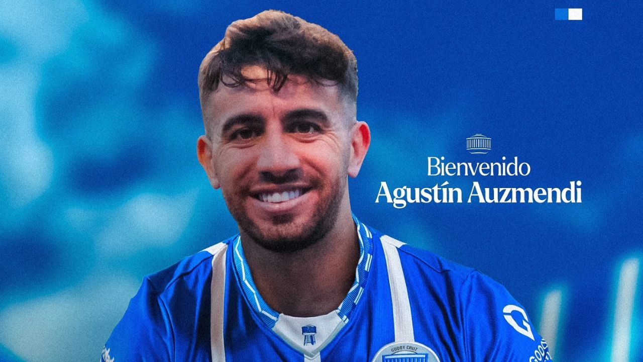 Se confirma cuando sería el debut de Agustín Auzmendi en Godoy Cruz