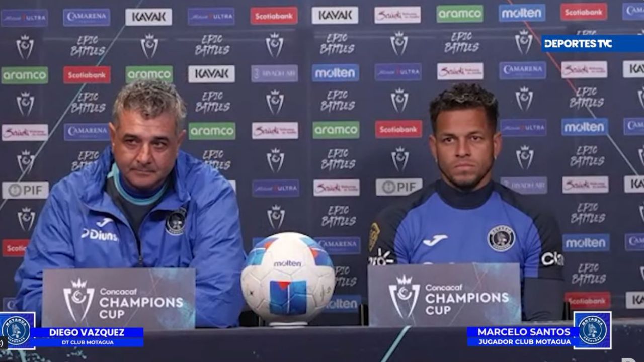 Diego Vazquez reconoce para qué le servirá a Motagua el juego de vuelta vs Cincinnati