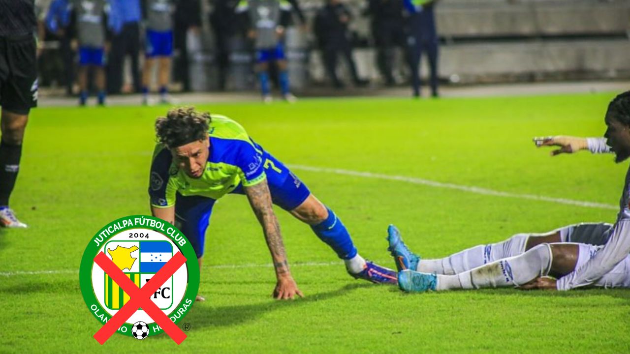Erick Andino no jugará con el Juticalpa FC en el Clausura 2024-25