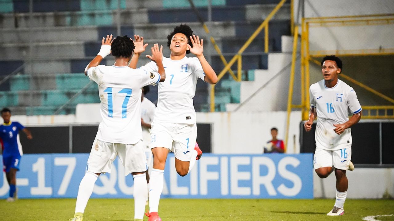 Así fue el hat-trick del Hijo de David Suazo en premundial sub-17