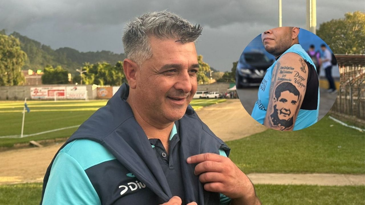 Aficionado de Motagua comete locura que involucra a Diego Vazquez