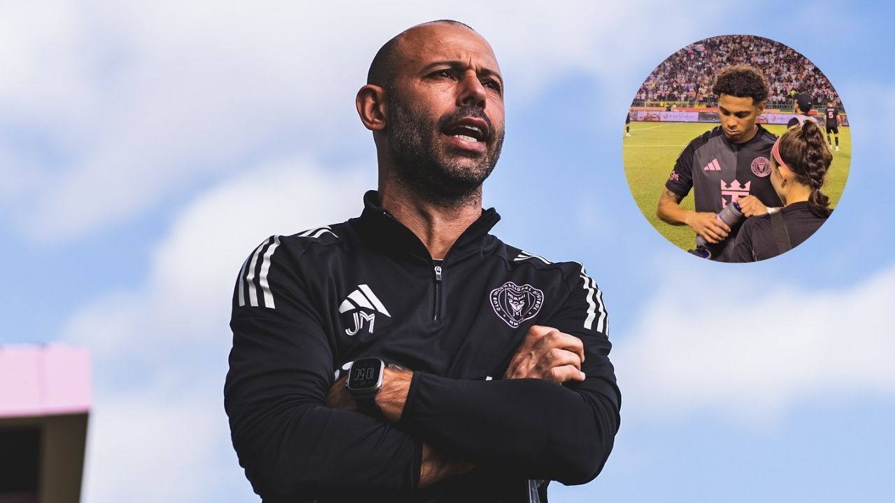 Javier Mascherano explica por qué sacó a David Ruiz tan rápido vs Olimpia