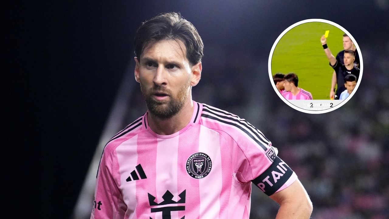 Lionel Messi insultó al árbitro que pitó el Inter Miami vs New York City