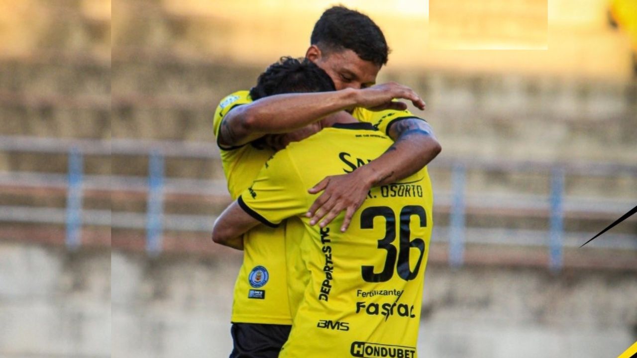 Real España se impuso a Lobos UPN tras lluvia de goles en Choluteca