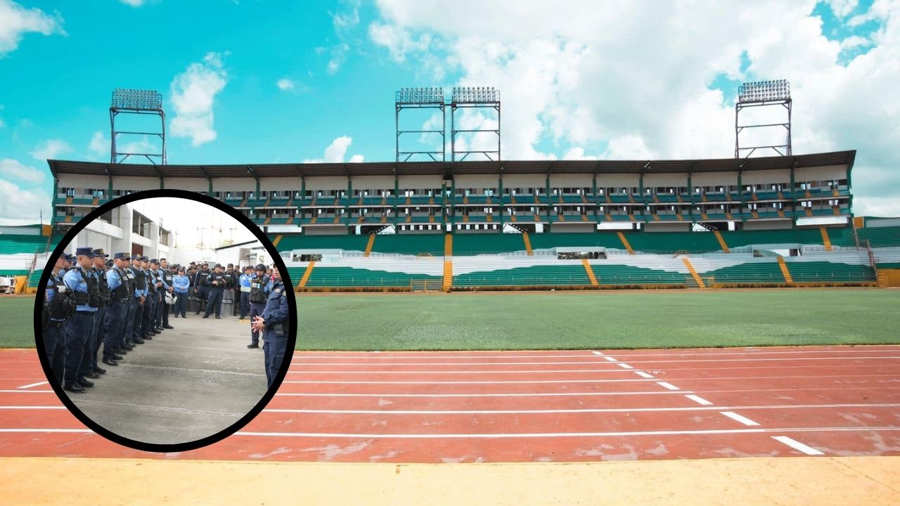 Estadio Olímpico tendrá seguridad garantizada para el Olimpia vs Inter Miami