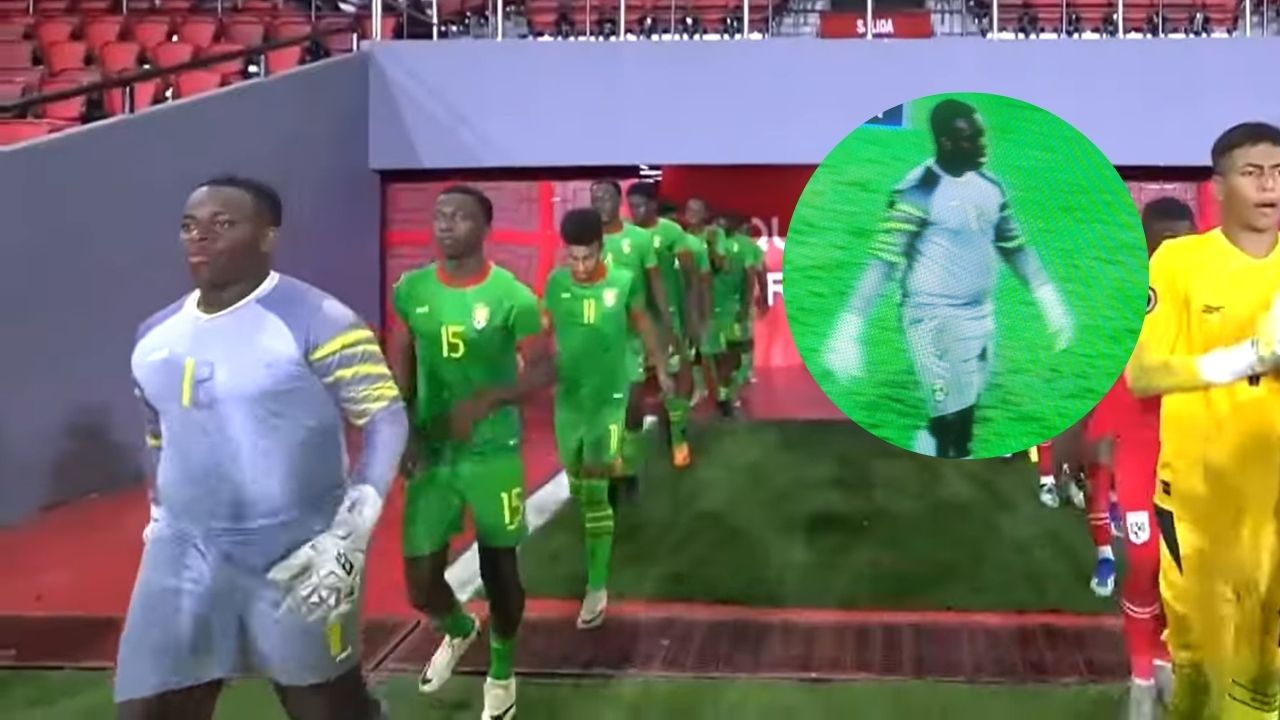 Portero de Granada causa revuelo por su físico en premundial sub-17