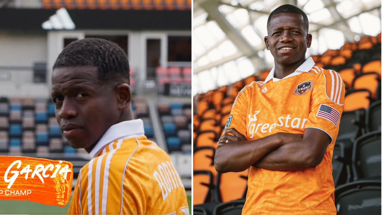 Houston Dynamo incluye a Boniek García en presentación de su nueva indumentaria