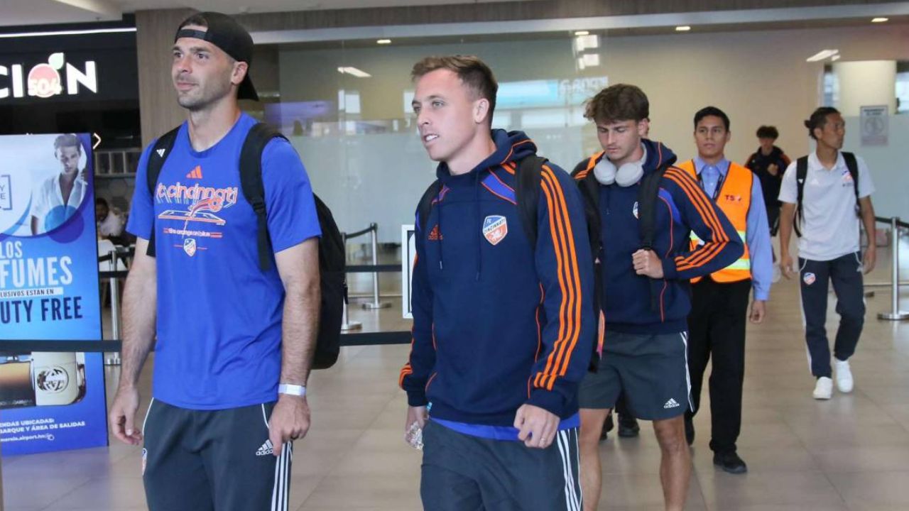 Cincinnati está en Honduras y se reporta listo para enfrentarse al Motagua en Champions Cup