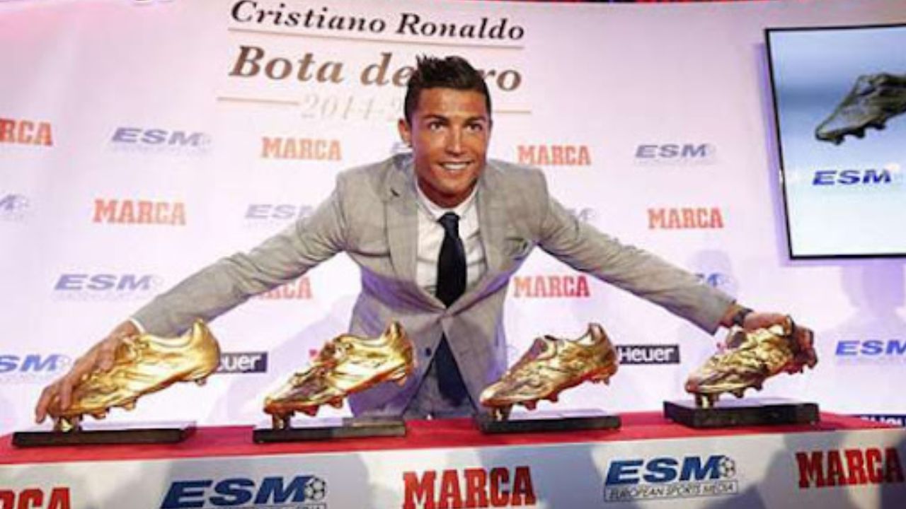 ¿Cuántas botas de oro tiene Cristiano Ronaldo?, estas son las conquistas del portugués