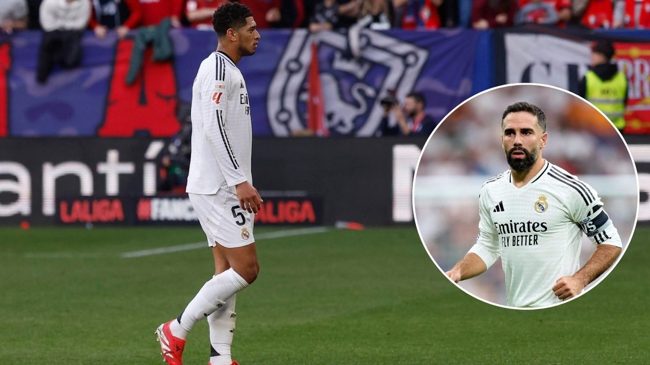 Dani Carvajal reacciona a la polémica expulsión de Jude Bellingham en Osasuna