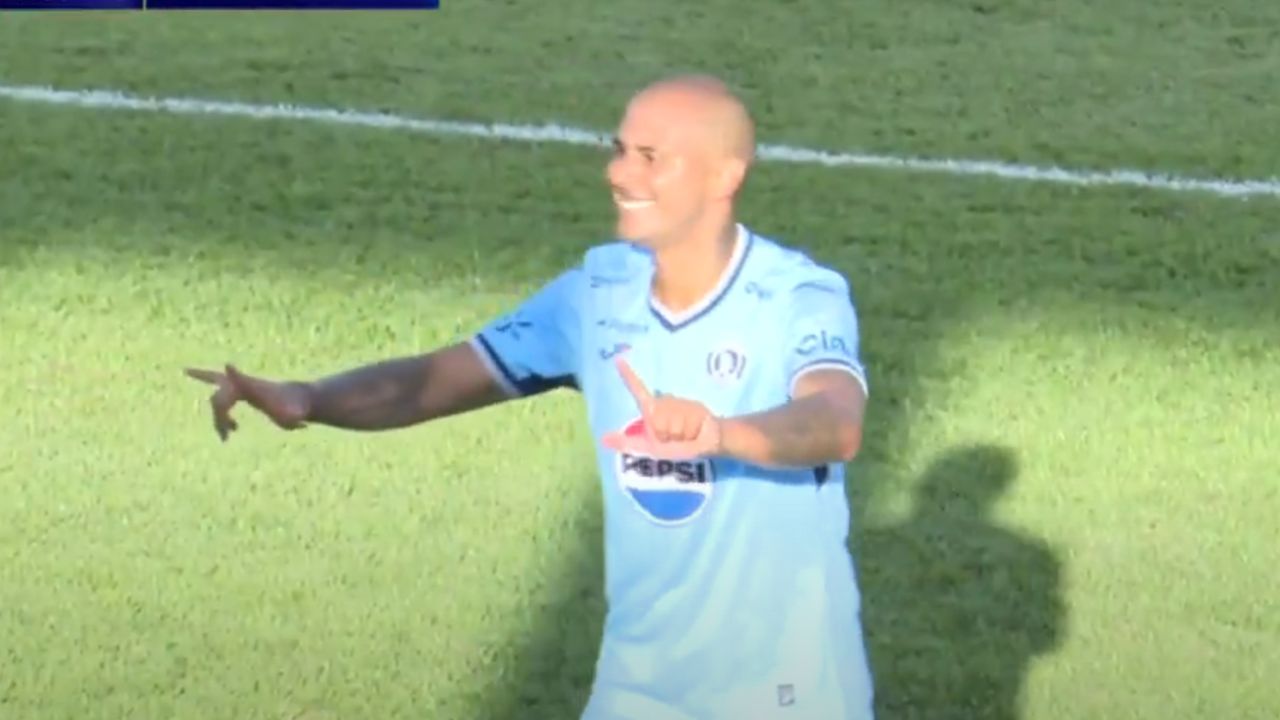 Así fue el doblete de Diego Ledesma con el Motagua en el Clausura 2025