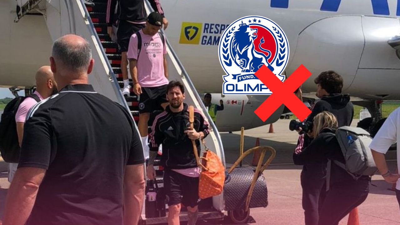 Estrella del Inter Miami no viajó a Honduras y se pierde el partido contra Olimpia