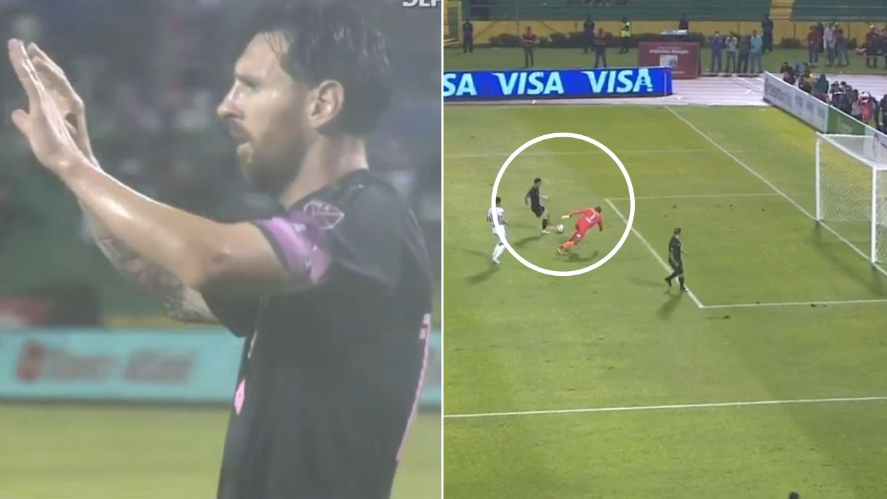 Así fue el gol de Lionel Messi ante el Olimpia en partido ante Inter Miami