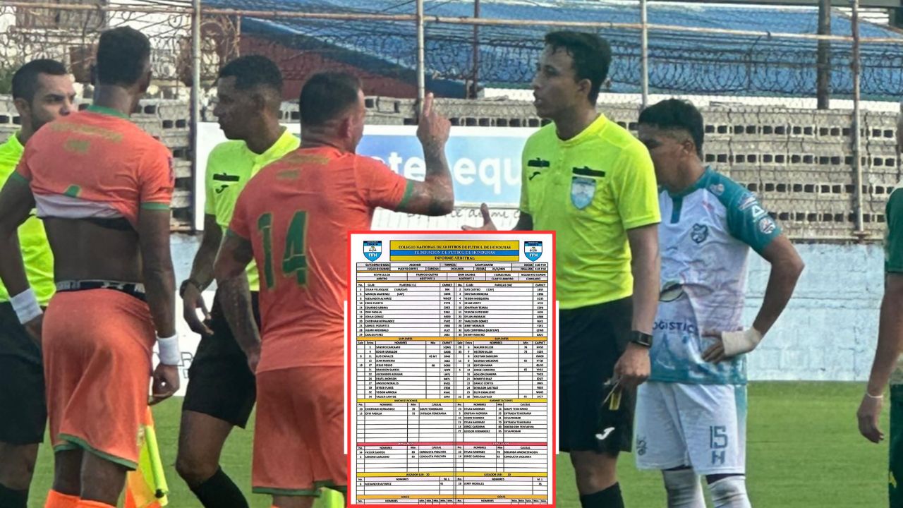 Futbolista del Ascenso amenazó a árbitro y tendrá grave sanción
