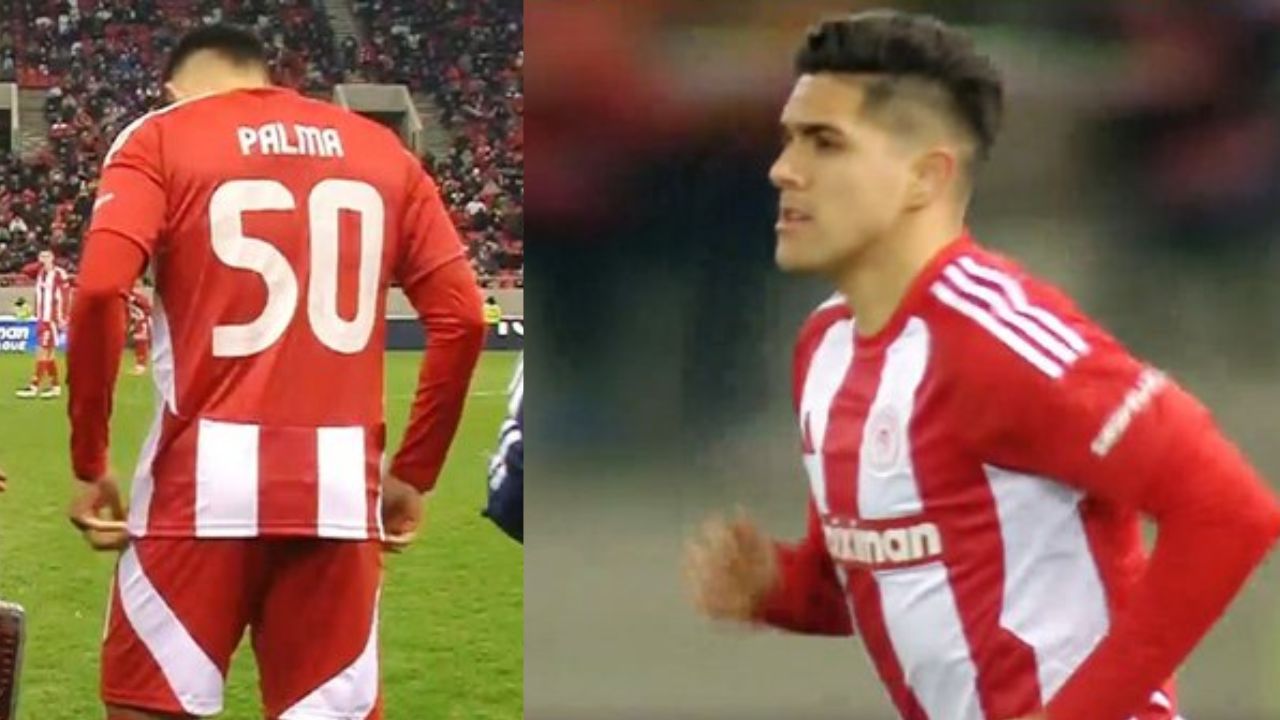 Luis Palma hace su debut con Olympiacos en empate contra el Asteras