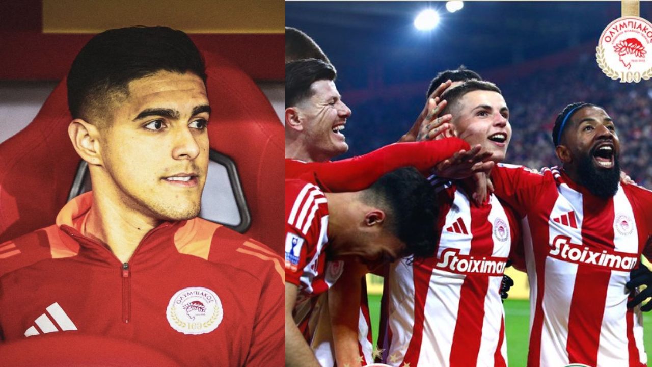Esto hizo Luis Palma luego del triunfo de Olympiacos en el derbi de Grecia