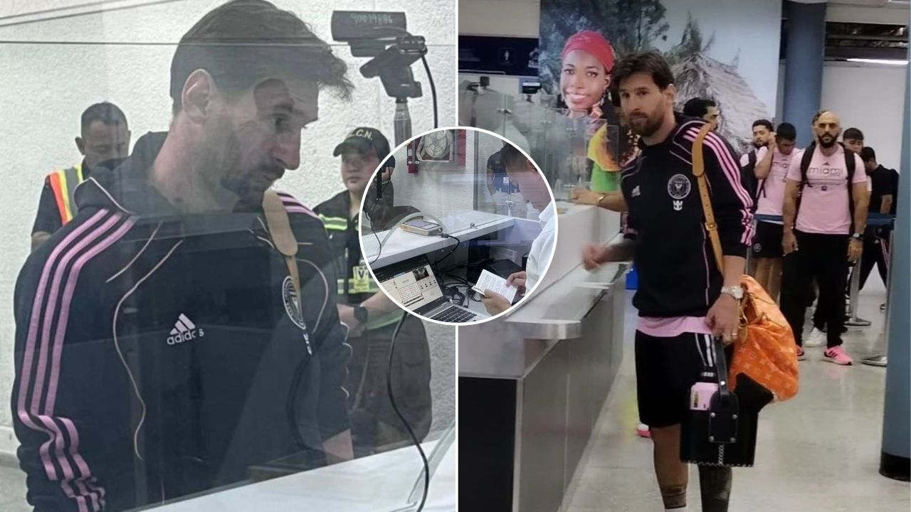 Miembro de Migración cuenta el detalle que lo sorprendió del pasaporte de Messi