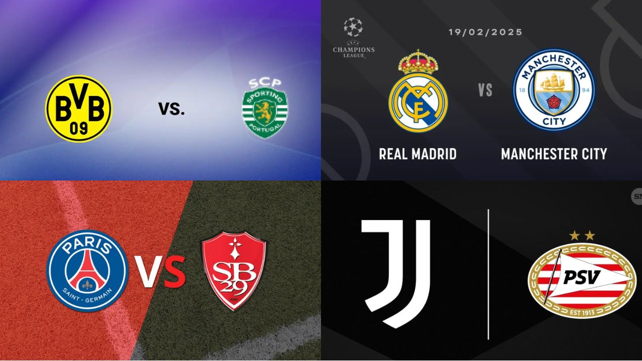 Partidos de Champions League: estos son los juegos de vuelta de hoy, miércoles 19 fe febrero