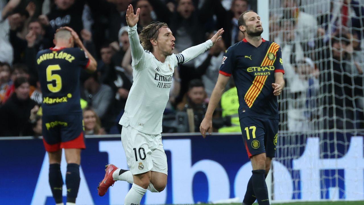 Real Madrid supera al Girona y recupera terreno en la lucha por LaLiga