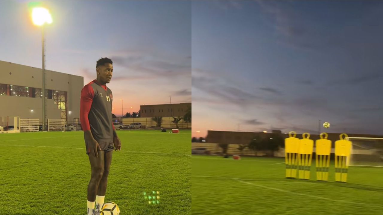 Romell Quioto se luce con golazo en los entrenamientos del Al Arabi SC