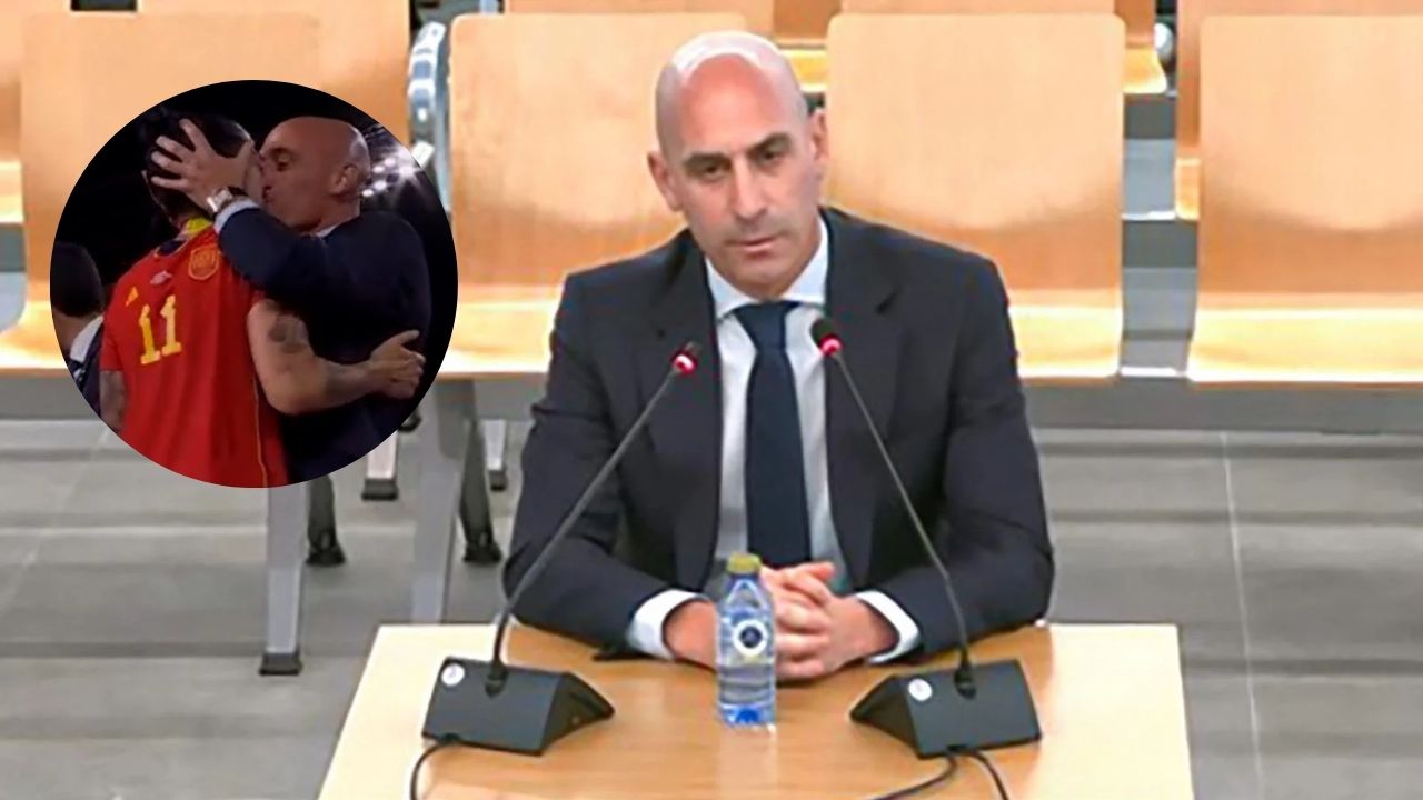Presidente de la Federación Española se defiende tras polémico beso a jugadora