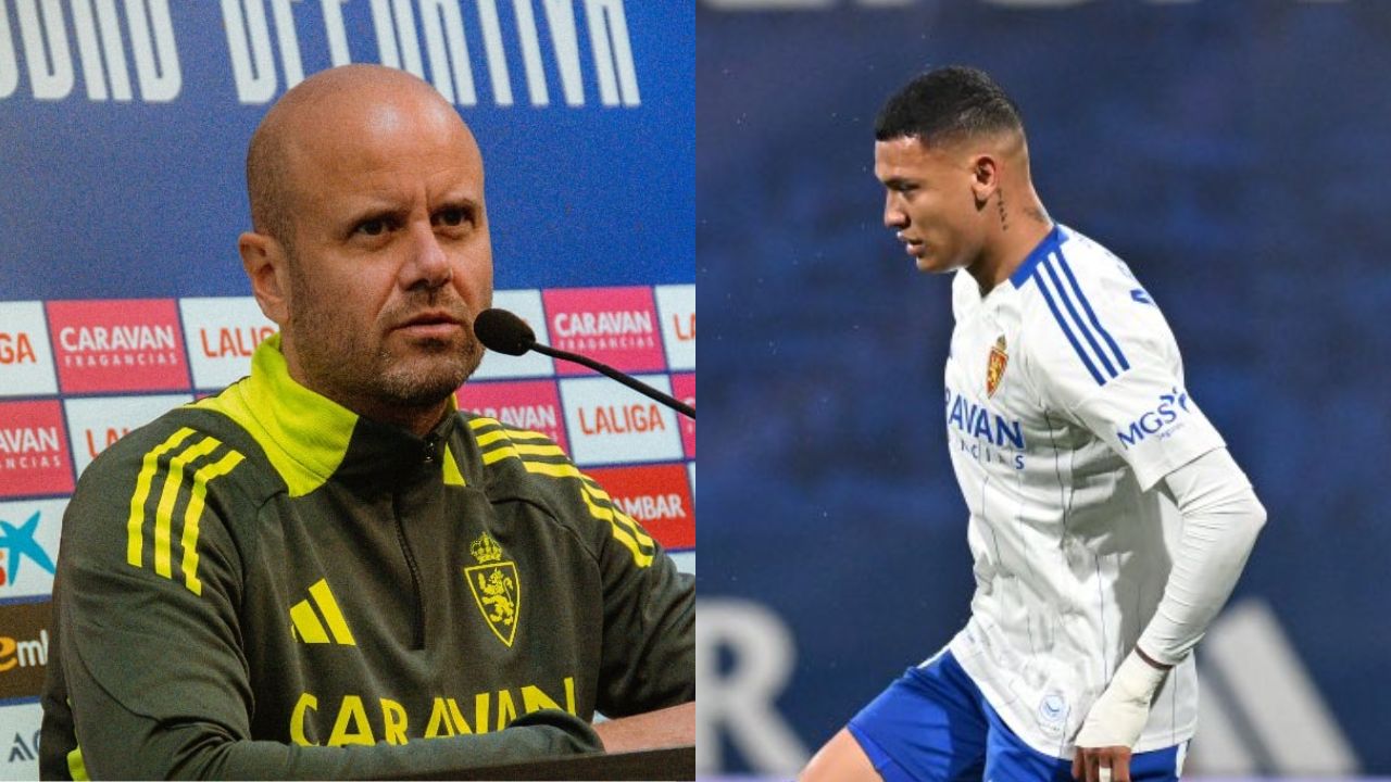 Técnico de Real Zaragoza destaca cualidad de Kervin Arriaga