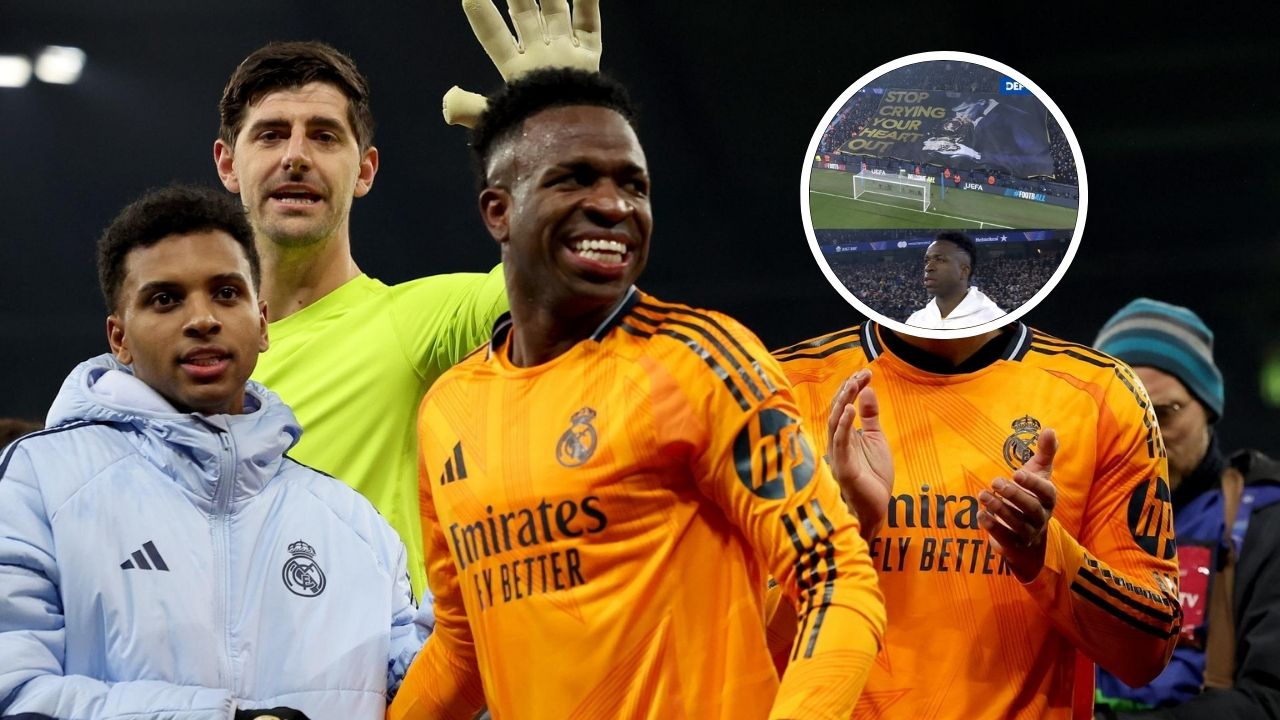 Vinicius Jr le responde a los aficionados del Manchester City que se burlaron de él