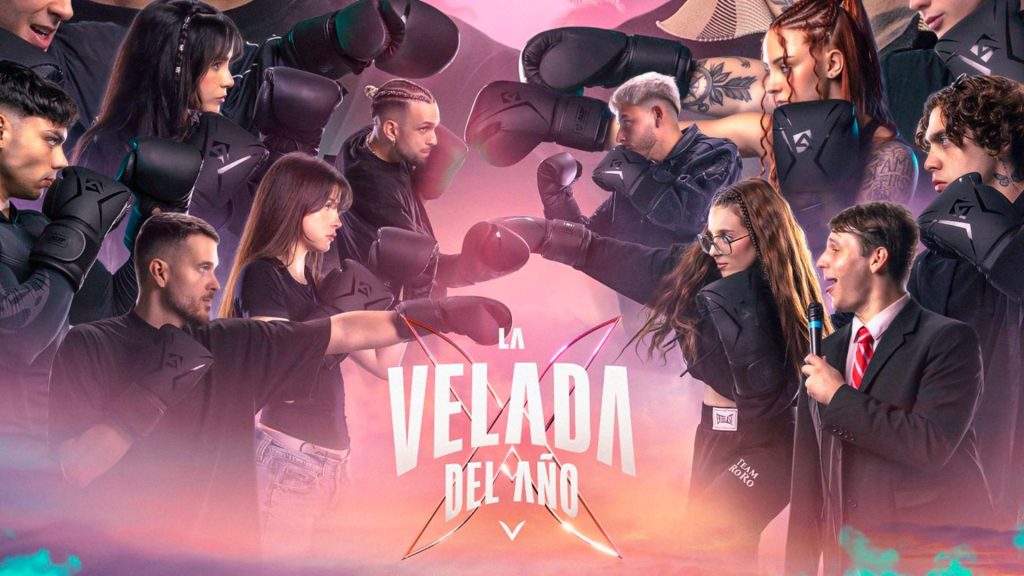 Streamers de un lado y de otro 