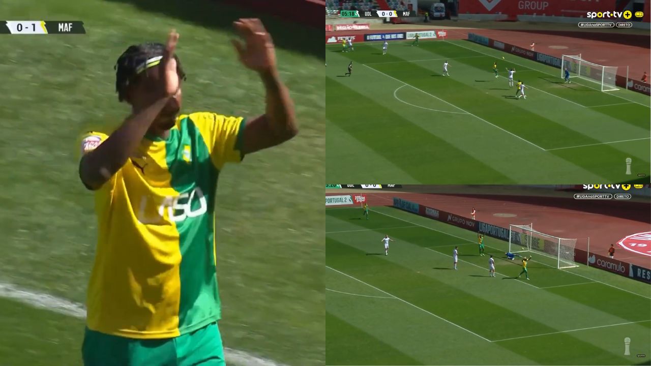 Bryan Róchez vuelve a mecer las redes con golazo de cabeza en fútbol de Portugal
