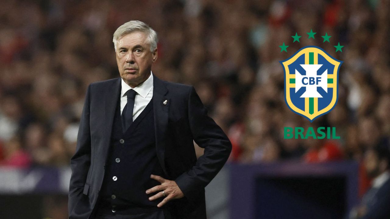 Carlo Ancelotti es firme candidato a dirigir a la Selección de Brasil