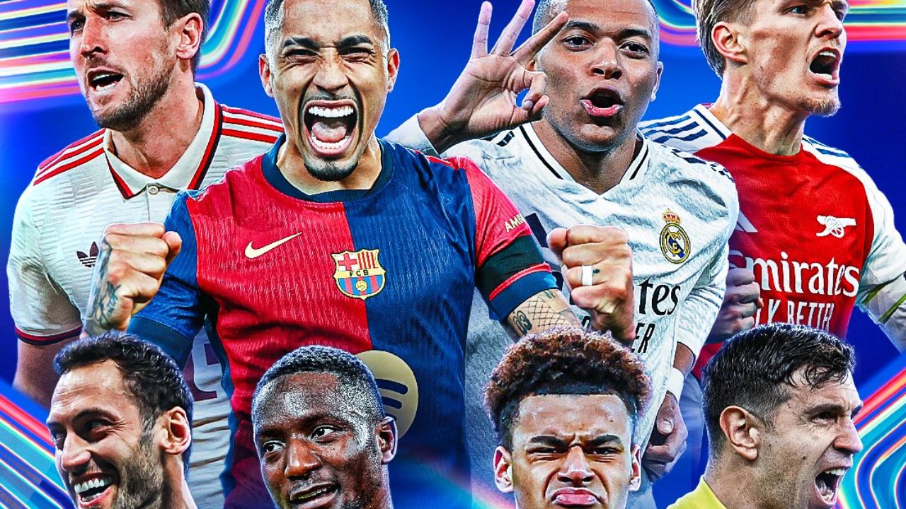 Así se jugarán los cuartos de final de la Champions League 2025