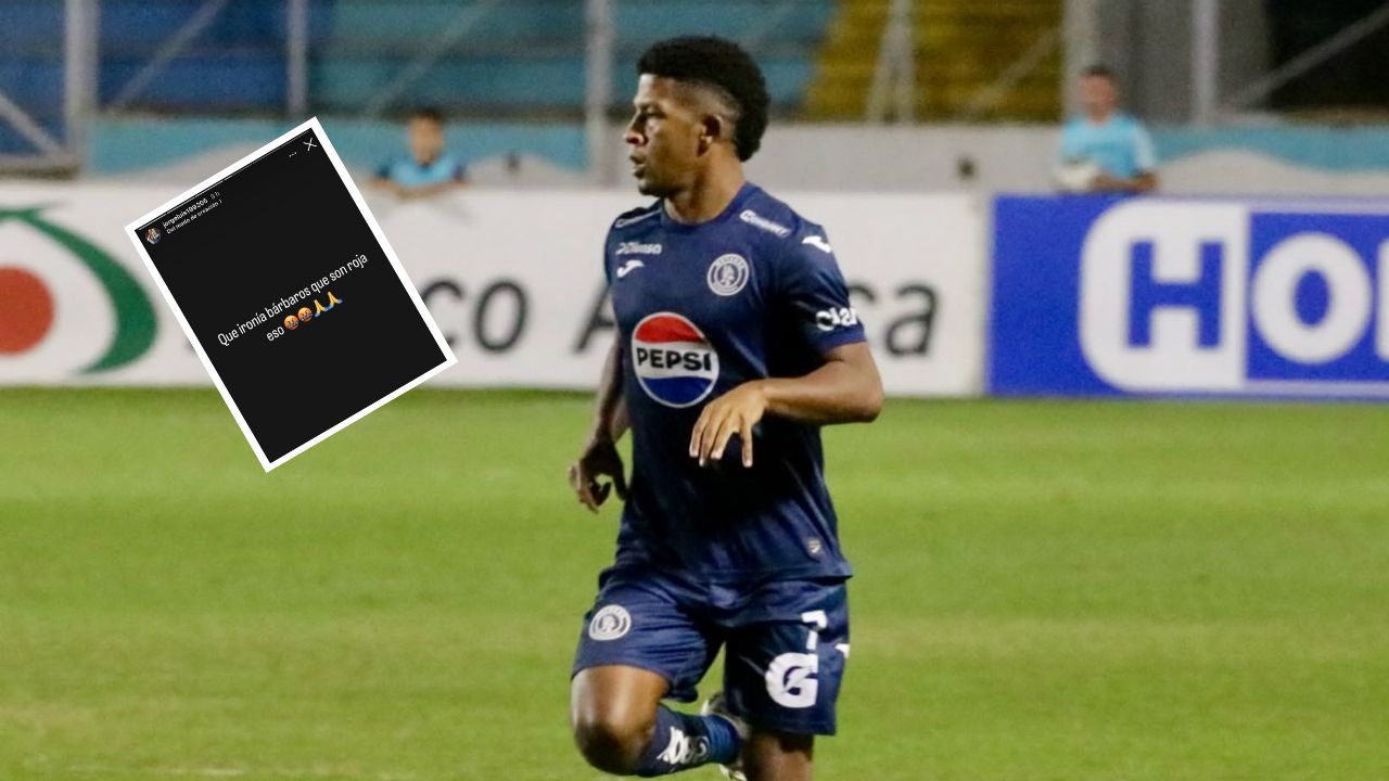 Jorge Serrano se indigna por expulsión en el Motagua vs Olancho FC
