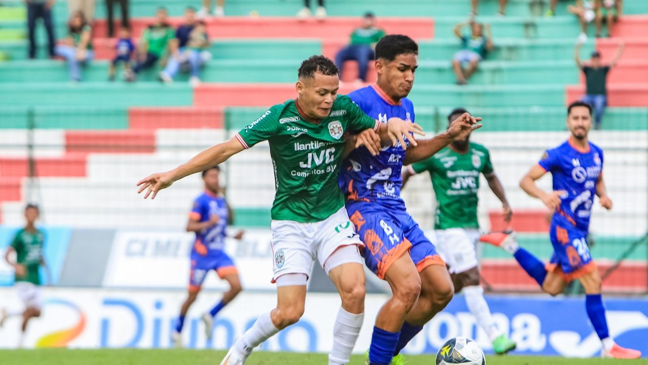 Lobos UPNFM le arrebata el triunfo a Marathón en partidazo de seis goles