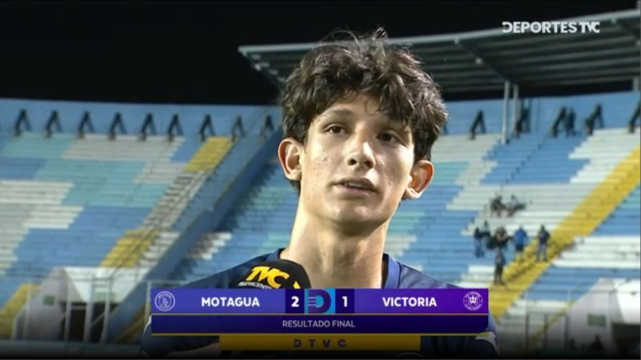 Mathías Vazquez filtra los consejos de su padre previo su gol con Motagua