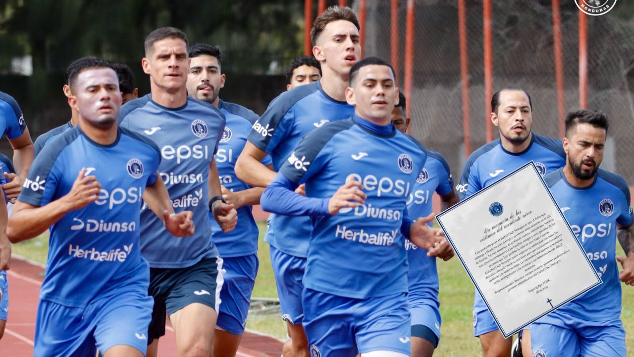 Motagua comparte su solidaridad tras accidente aéreo en Roatán
