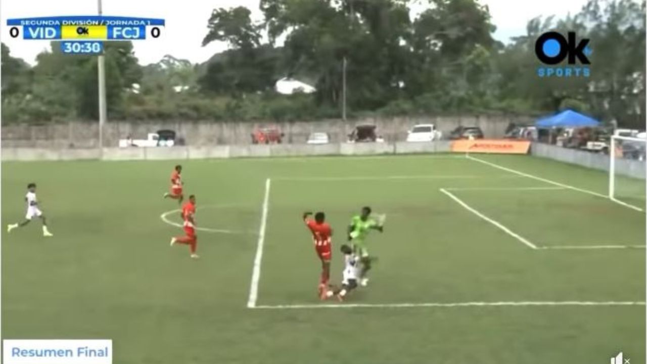 Así fue el penal que no pitaron en el Vida vs Juventus FC en la Liga de Ascenso
